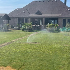 Backyard Add On Irrigation in Midlothian, TX 5
